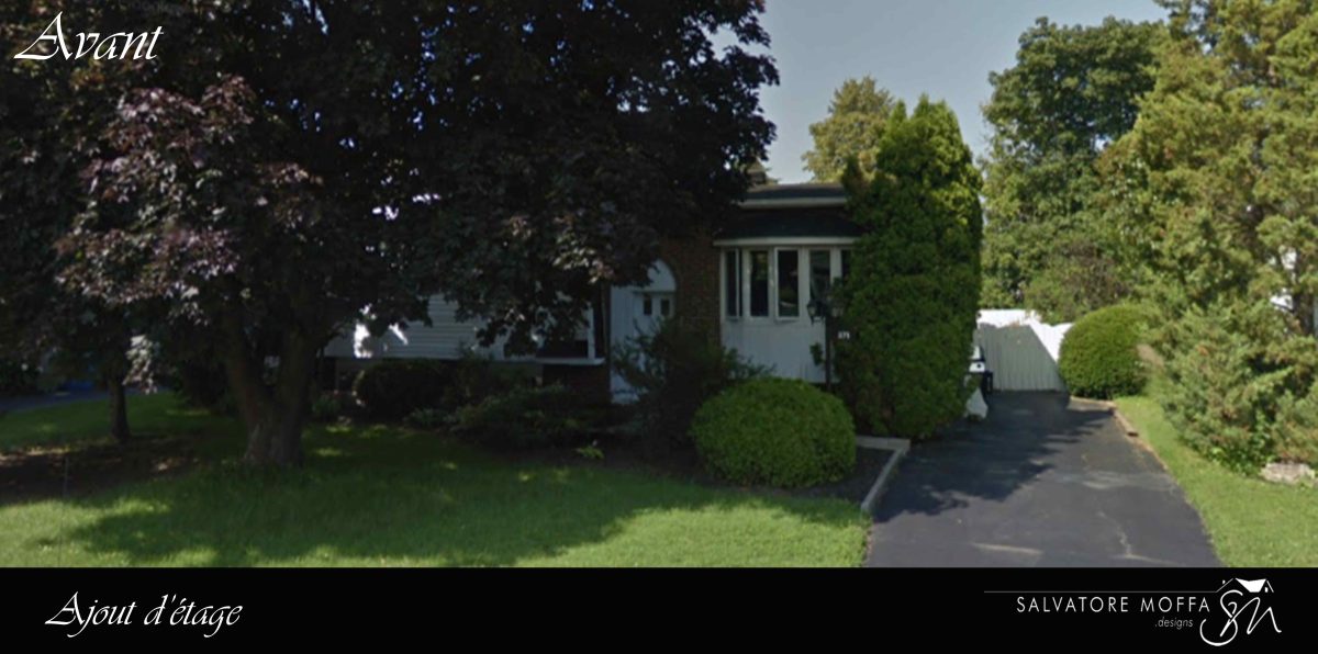 Plan agrandissement maison Boucherville Salvatore Moffa