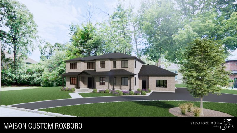 plan maison roxboro montreal