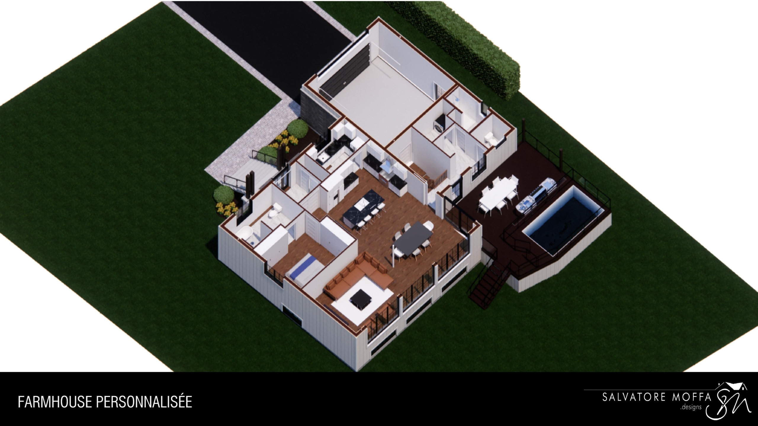 Plan maison St-Hilaire Farmhouse