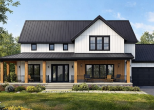 plan maison farmhousse